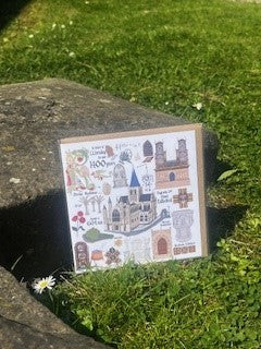 Cathedral melody card