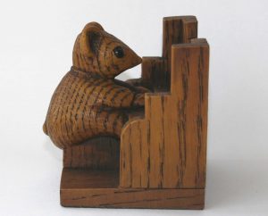 Church Mouse Playing The Organ
