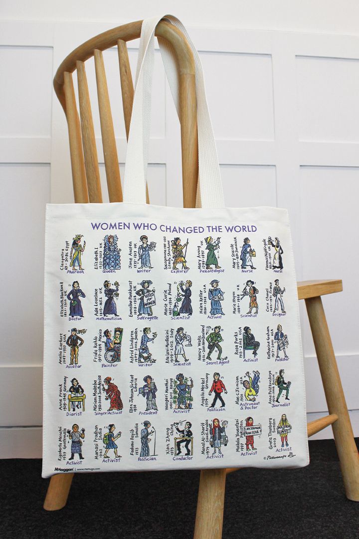 Women That Changes The World Tote Bag