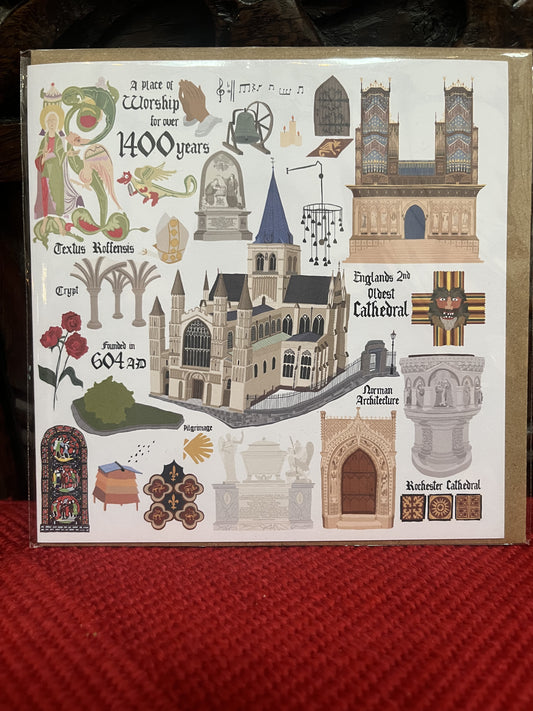 Cathedral melody card
