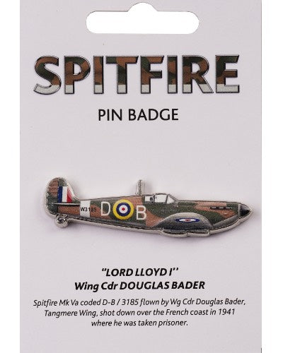 Spitfire 3D Pin Badge