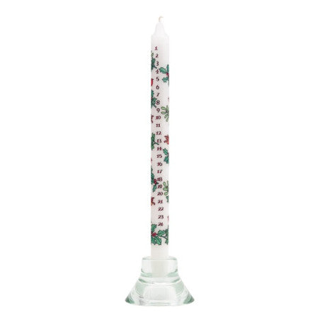 Holly and Ivy Advent Candle