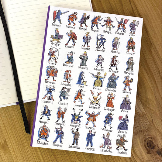 Kings and Queens of England Note Book
