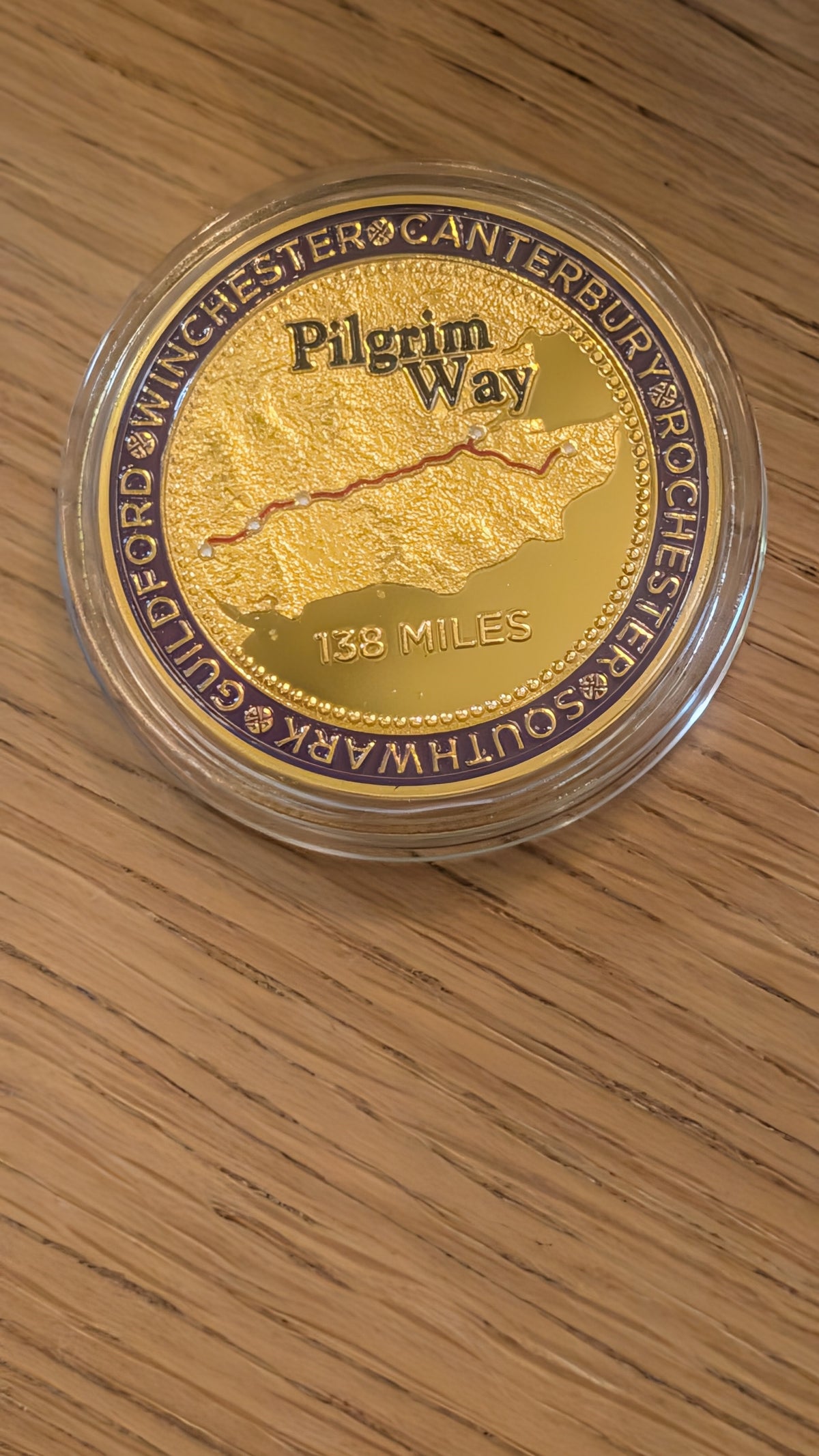 Pilgrims Way Collectors Coin