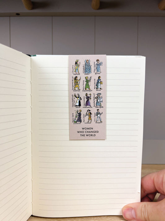 Women That Changes The World Magnetic Book Mark